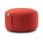 cuscino-meditazione-yoga-rosso-arancio-lato