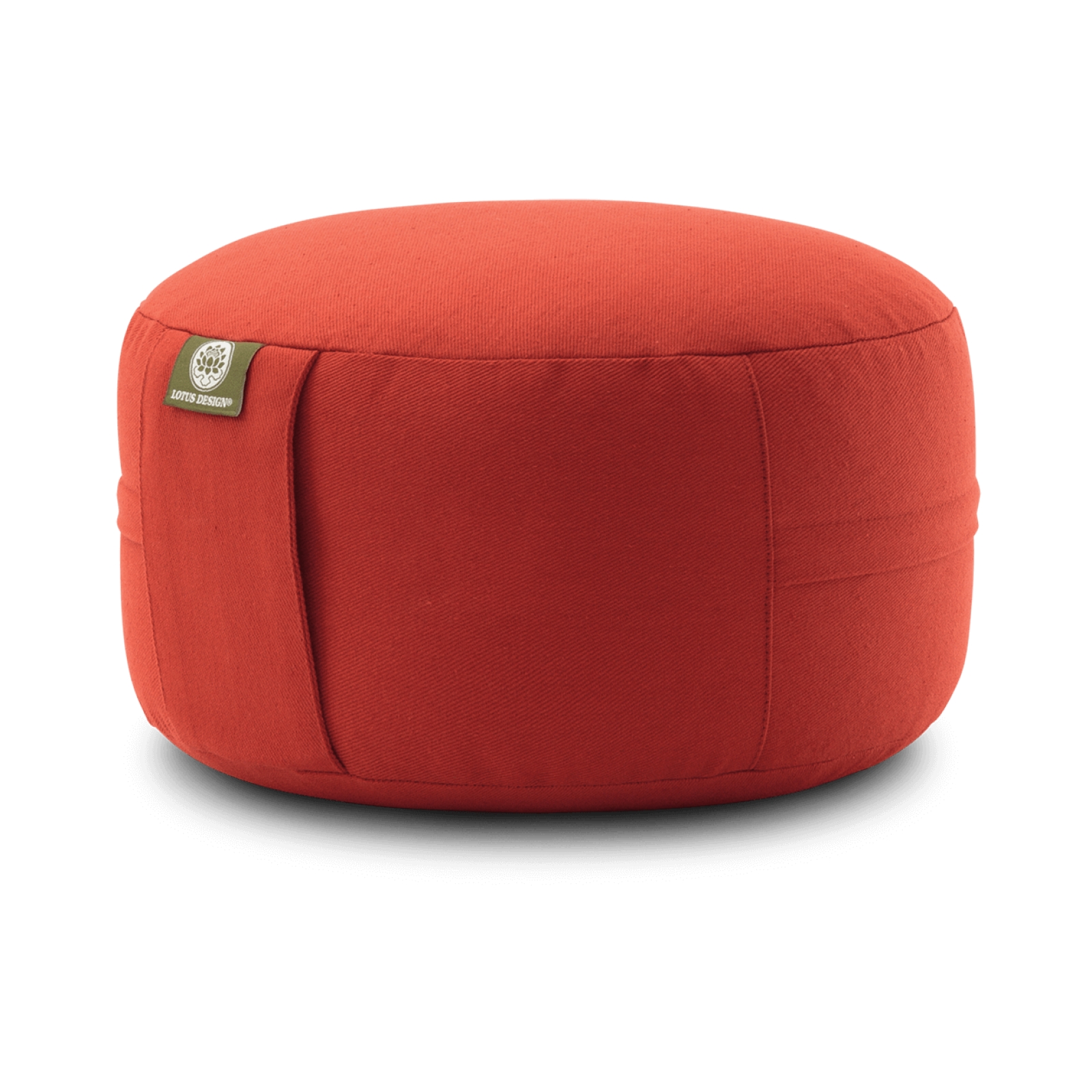 Cuscino da meditazione CLASSIC 14 cm, rosso-arancio