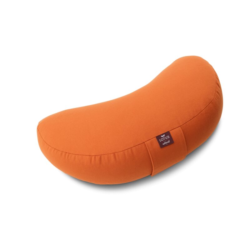 Meditation Cushion Yoga Moon Bio Cm Red Orange ()