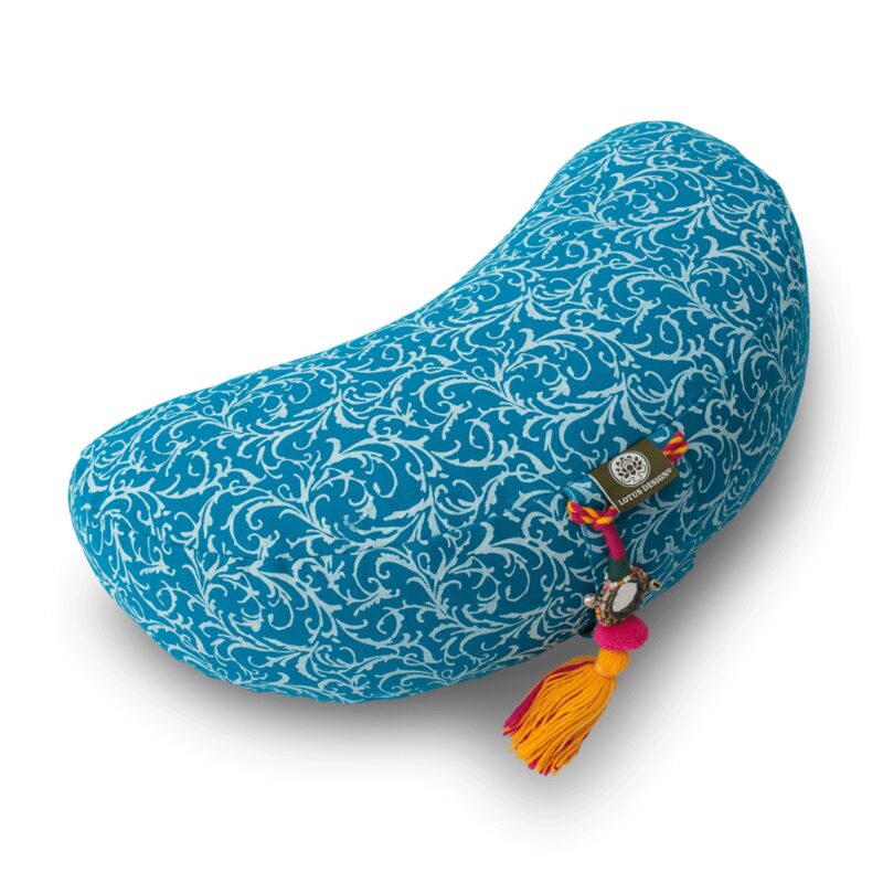 Yoga Cushion Half Moon Raja 12 Cm Turquoise