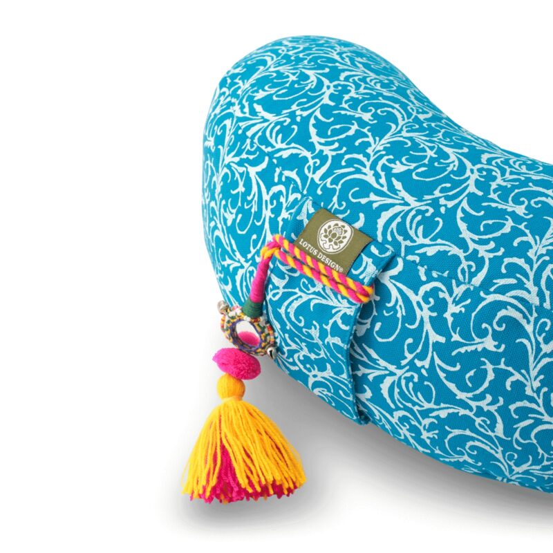 Yoga Cushion Half Moon Raja Cm Turquoise