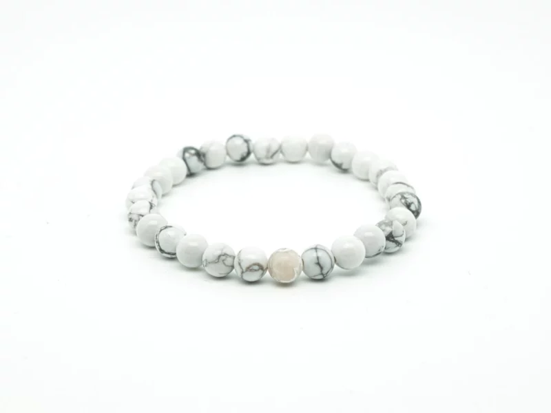 Jolis Baumes Bracciale Howlite Calma 2