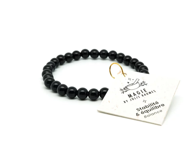 Jolis Baumens Bracciale Ossidiana Equilibrio