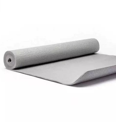 Tappetino Yoga PVC Yogi & Yogini Grigio